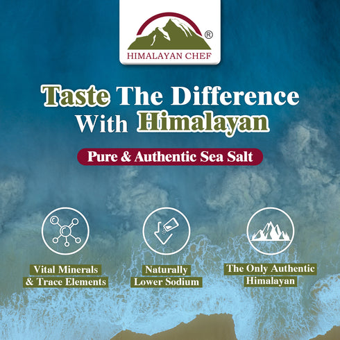 Himalayan Sea Salt Coarse Grain 3 lbs | HIMALAYAN CHEF